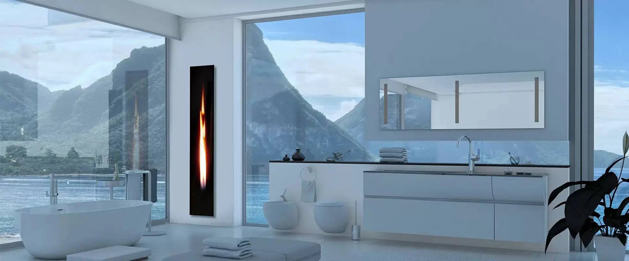 Italkero MIRROR FLAME Torch Burner 4.5kW LPG Gas Fireplace