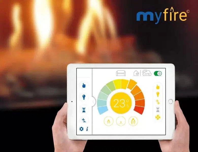 Italkero MIRROR FLAME Torch Burner 4.5kW LPG Gas Fireplace