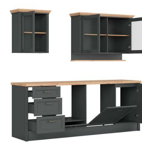 Jasmin Line 230cm Kitchen – Scandinavian Elegance Meets Modern Functionality! - Blu Retail Group