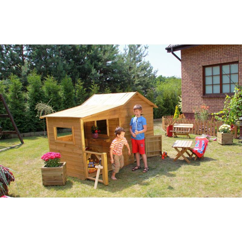Garden House Elisabeth Made Of Wood For Children - Blu Retail Group