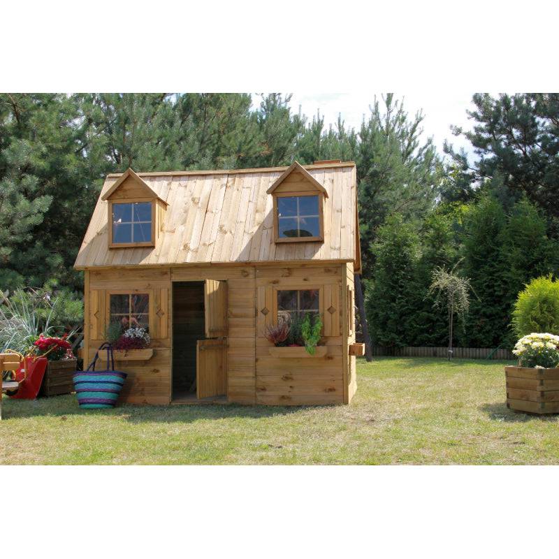 A Two-Story Wooden Garden House Mary For Children - Blu Retail Group