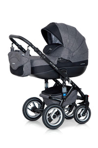 3 In 1 Baby Pram with Infant Car Seat, Carrycot and Pushchair - Blu Retail Group