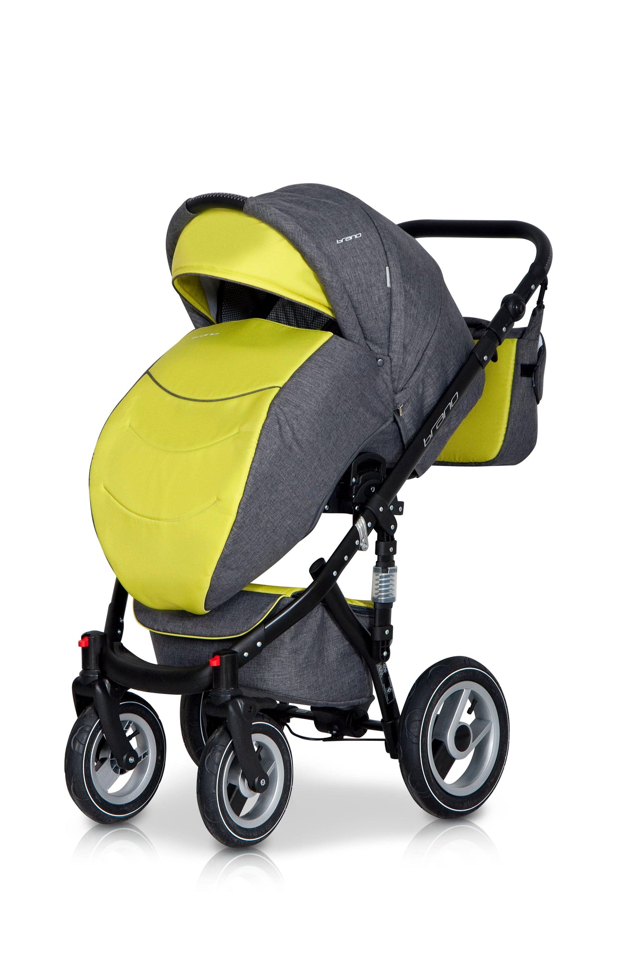 3 In 1 Baby Pram with Infant Car Seat, Carrycot and Pushchair - Blu Retail Group