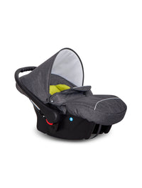 3 In 1 Baby Pram with Infant Car Seat, Carrycot and Pushchair - Blu Retail Group