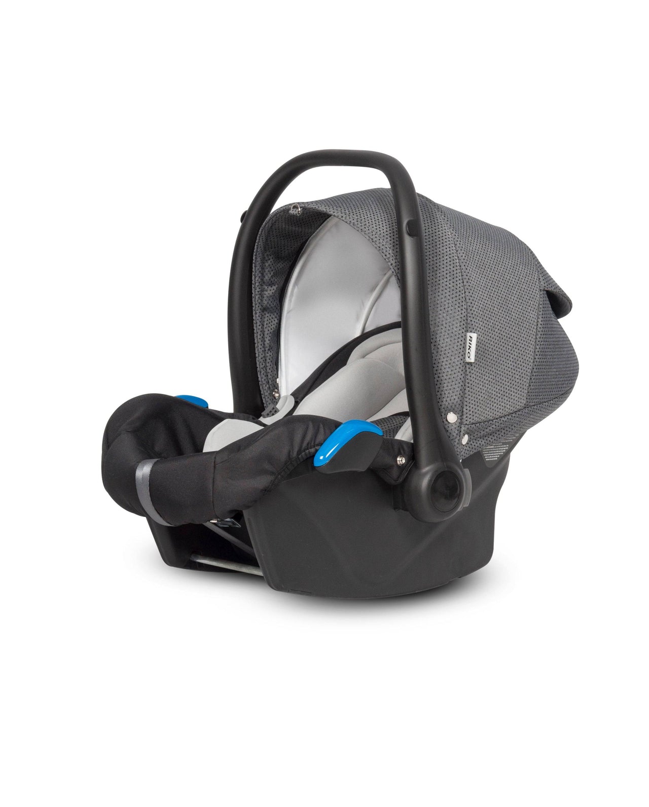 Riko Qubus Baby Pram, 3 In 1 with Infant Car Seat, Carrycot and Pushchair - Blu Retail Group