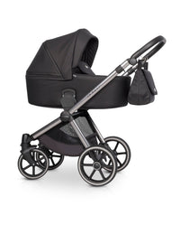 Riko Qubus Baby Pram, 3 In 1 with Infant Car Seat, Carrycot and Pushchair - Blu Retail Group