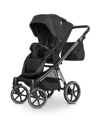 Riko Qubus Baby Pram, 3 In 1 with Infant Car Seat, Carrycot and Pushchair - Blu Retail Group