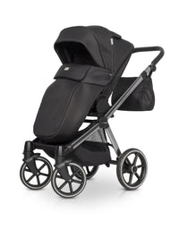 Riko Qubus Baby Pram, 3 In 1 with Infant Car Seat, Carrycot and Pushchair - Blu Retail Group