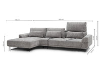 Misty Corner Sofa XL Super Soft Comfort - Right orientation official photo