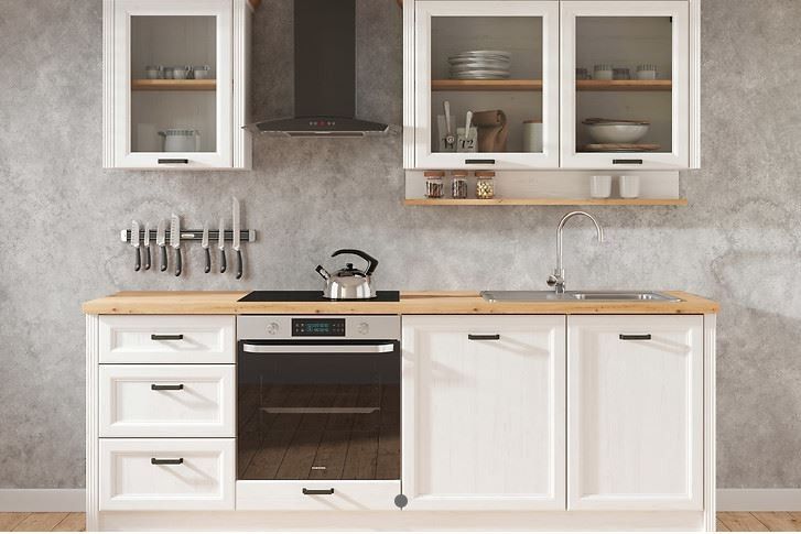 Jasmin Line 230cm Kitchen – Scandinavian Elegance Meets Modern Functionality!