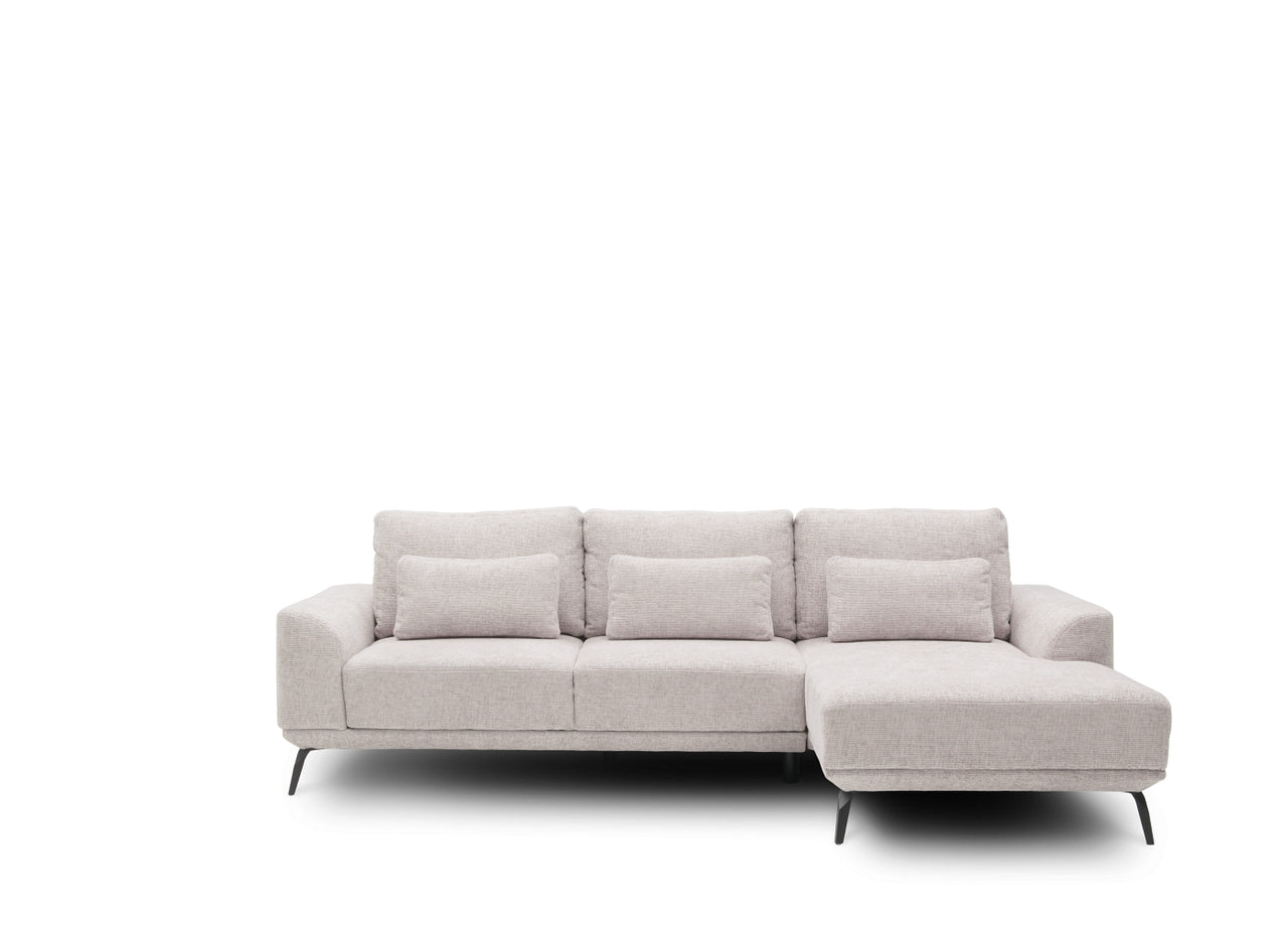 Misty Corner Sofa – Standard Comfort, Compact L - Blu Retail Group