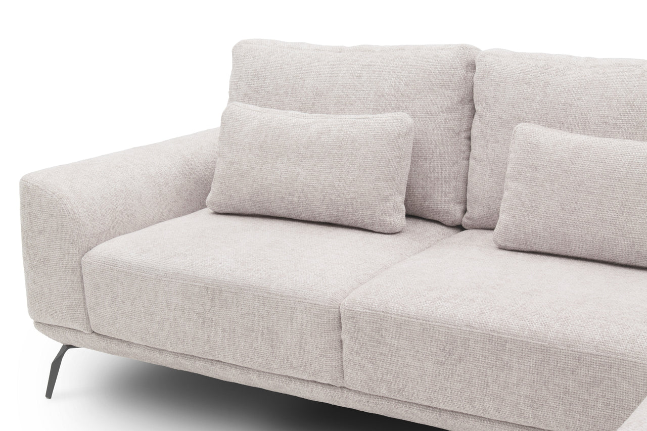 Misty Corner Sofa – Standard Comfort, Compact L - Blu Retail Group