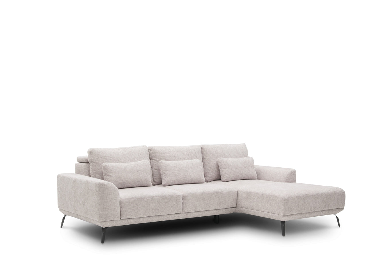 Misty Corner Sofa – Standard Comfort, Compact L - Blu Retail Group