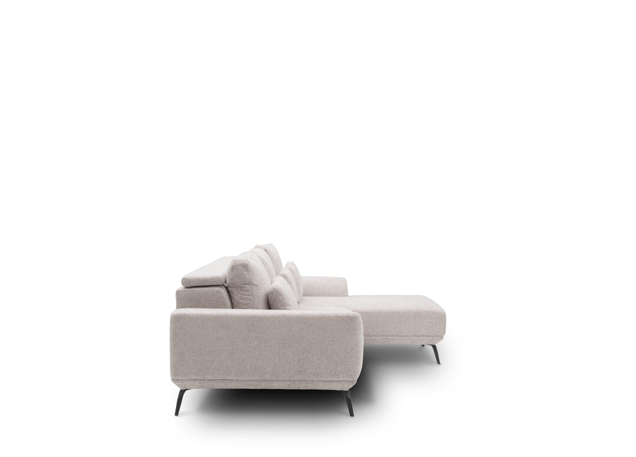 Misty Corner Sofa – Standard Comfort, Compact L - Blu Retail Group