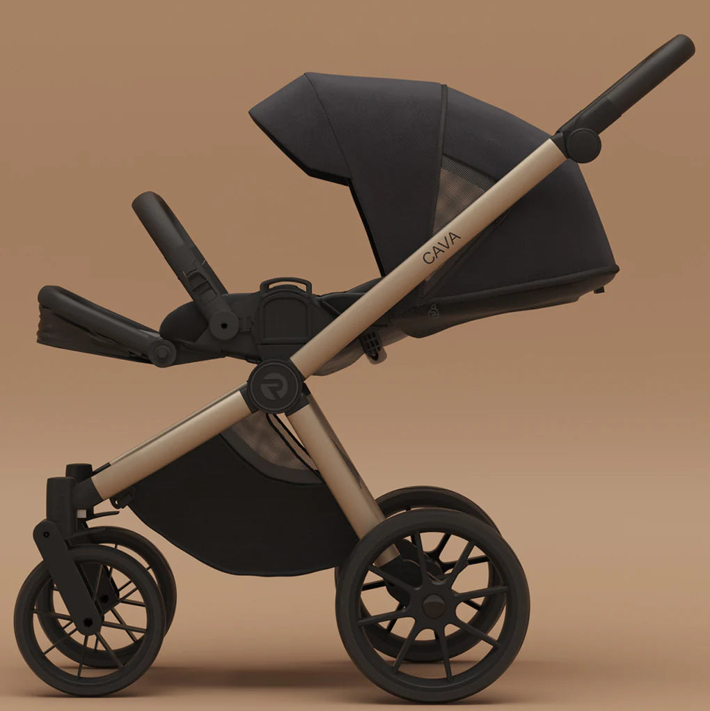 Riko CAVA Baby Stroller Luxury Comfort - Blu Retail Group