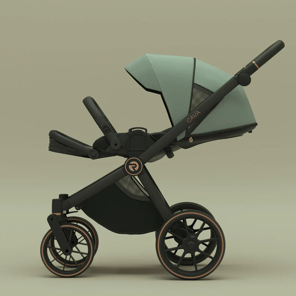 Riko CAVA Baby Stroller Luxury Comfort - Blu Retail Group