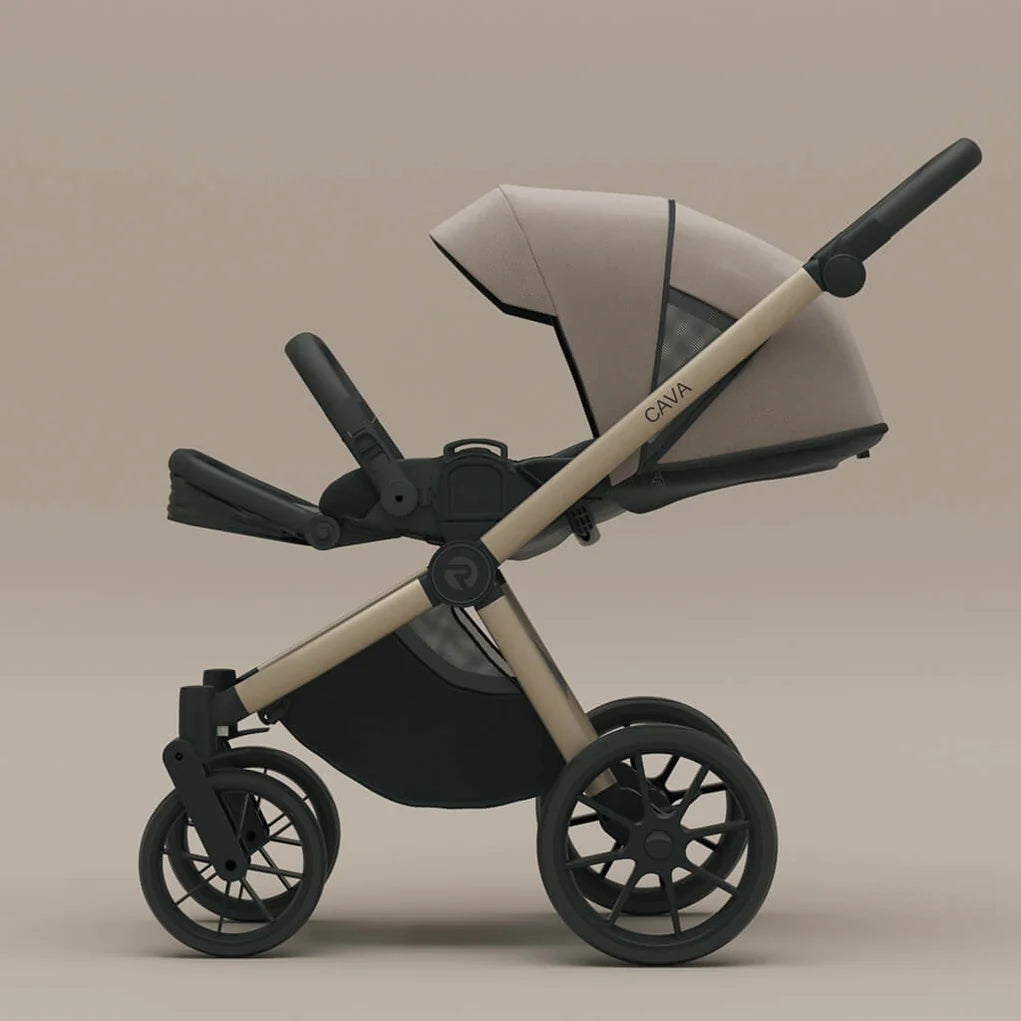 Riko CAVA Baby Stroller Luxury Comfort - Blu Retail Group
