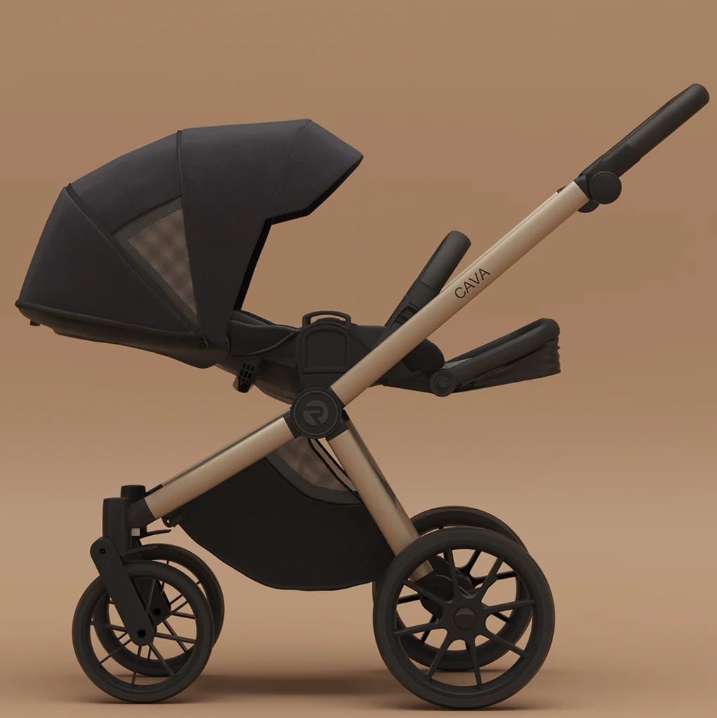 Riko CAVA Baby Stroller Luxury Comfort - Blu Retail Group