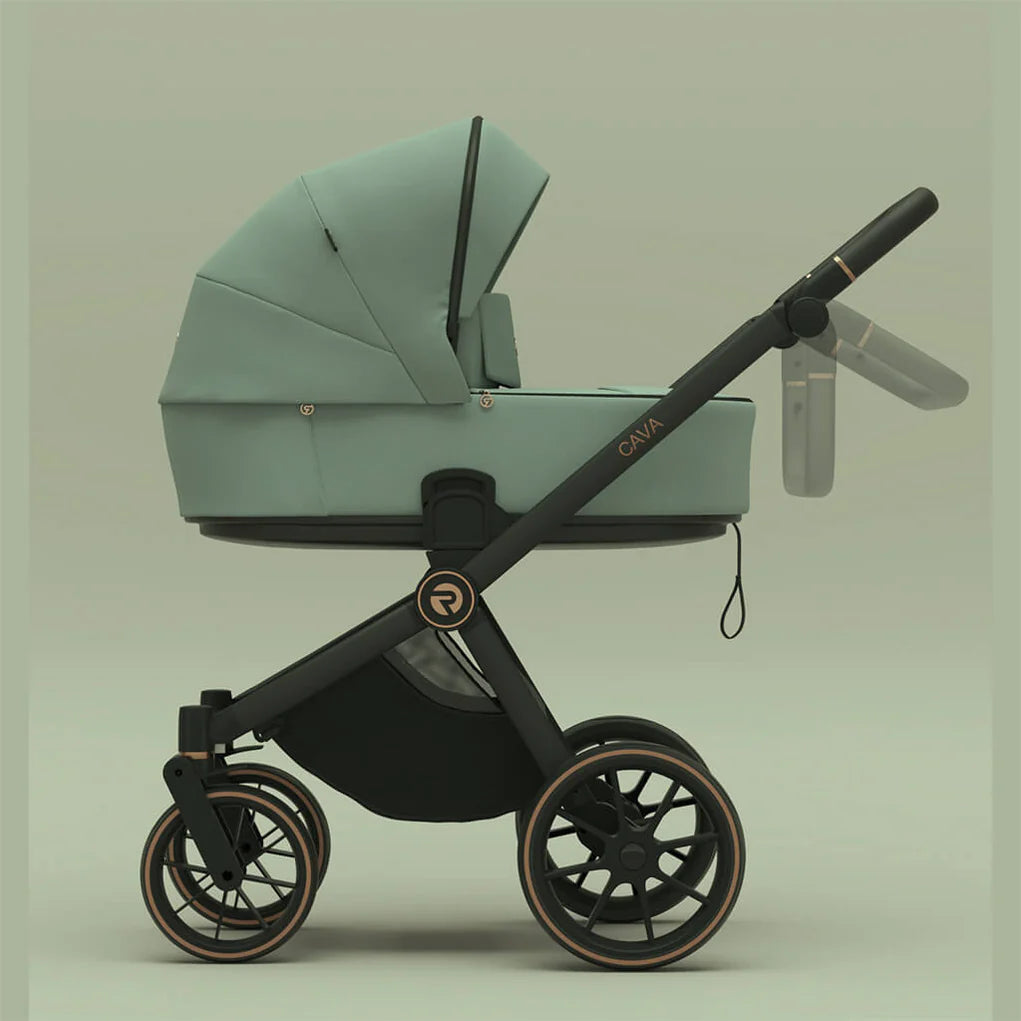 Riko CAVA Baby Stroller Luxury Comfort - Blu Retail Group
