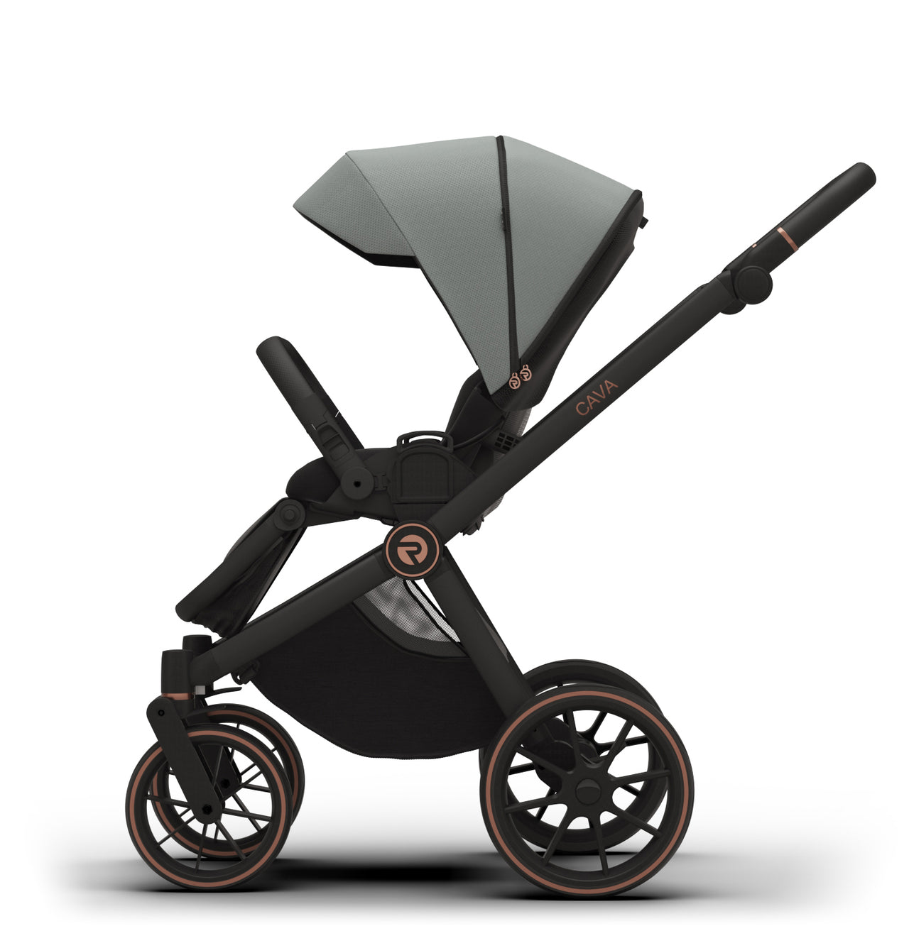 Riko CAVA Copper Baby Stroller Luxury Comfort