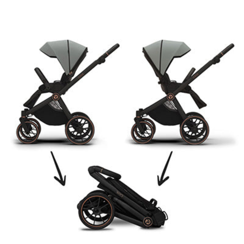 Riko CAVA Copper Baby Stroller Luxury Comfort