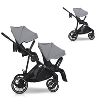 EasyGo Duoflex - Cloudy Gray (2 seats)