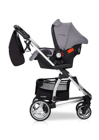 Modern Multifunctional 3 in 1 with Infant Car Seat, Carrycot and Pushchair - Blu Retail Group