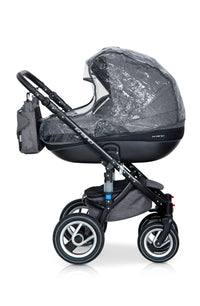 3 In 1 Baby Pram with Infant Car Seat, Carrycot and Pushchair - Blu Retail Group