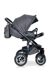 Thumbnail for 3 In 1 Baby Pram with Infant Car Seat, Carrycot and Pushchair - Blu Retail Group