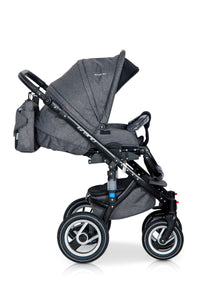 Thumbnail for 3 In 1 Baby Pram with Infant Car Seat, Carrycot and Pushchair - Blu Retail Group