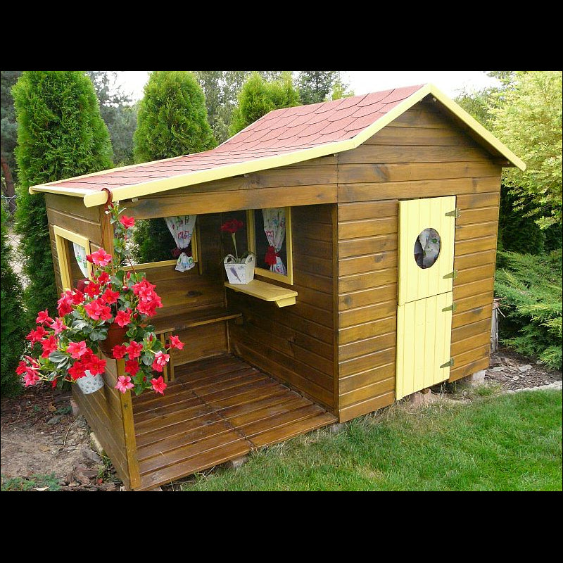 Garden House Elisabeth Made Of Wood For Children - Blu Retail Group