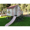 A wooden garden house Jan for children - With a slide - Blu Retail Group