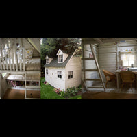 Thumbnail for A Two-Story Wooden Garden House Mary For Children - Blu Retail Group