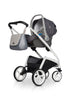 Multipurpose 3 In 1 Baby Pram with Infant Car Seat, Carrycot and Pushchair - Blu Retail Group