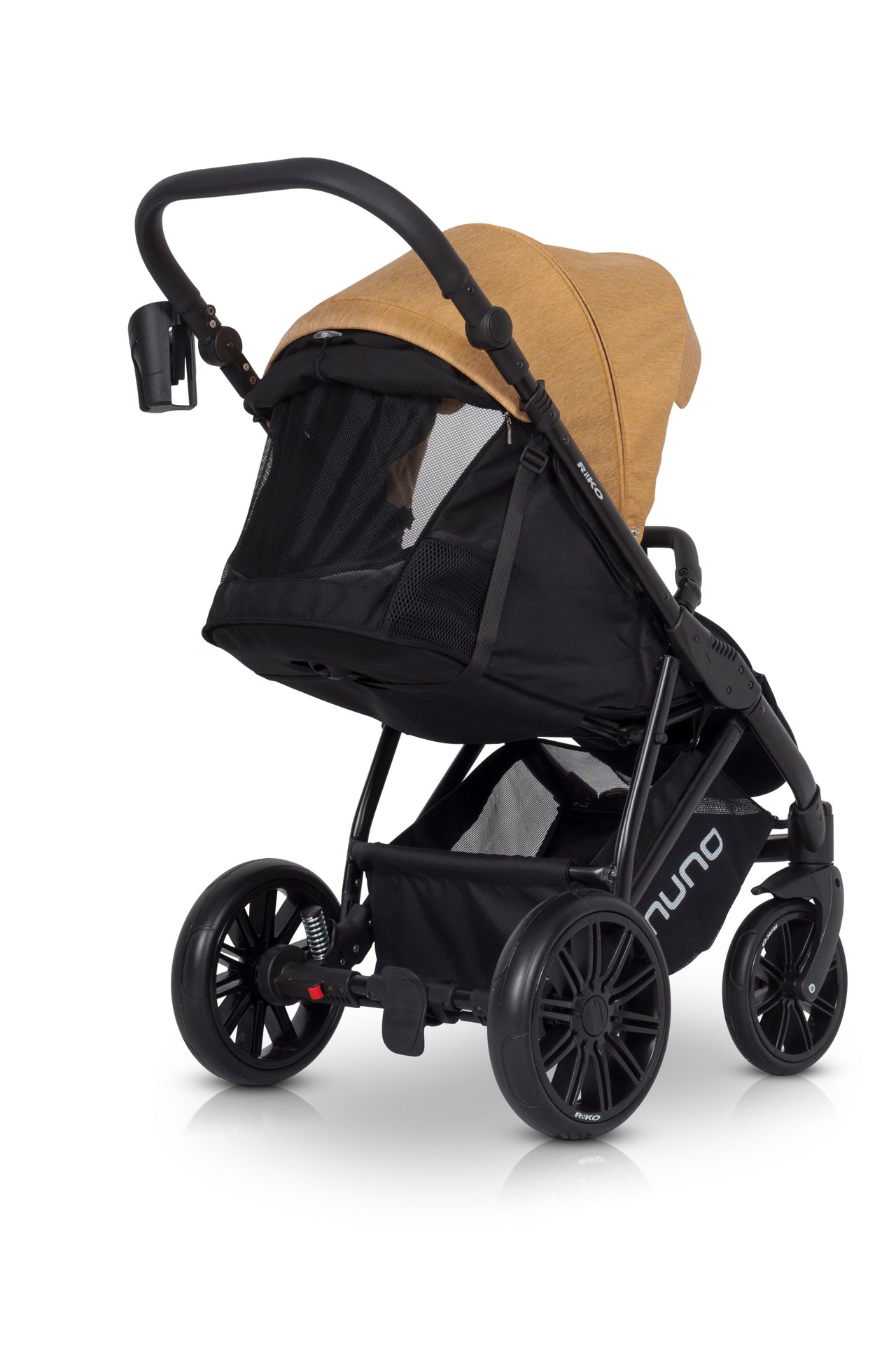 Riko Nuno Baby Pram, 3 In 1 with Infant Car Seat, Carrycot and Pushchair - Blu Retail Group