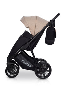 Thumbnail for Riko Nuno Baby Pram, 3 In 1 with Infant Car Seat, Carrycot and Pushchair - Blu Retail Group