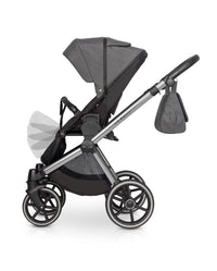 Riko Qubus Baby Pram, 3 In 1 with Infant Car Seat, Carrycot and Pushchair - Blu Retail Group