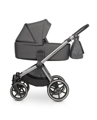 Riko Qubus Baby Pram, 3 In 1 with Infant Car Seat, Carrycot and Pushchair - Blu Retail Group