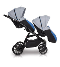 Twin-Baby-Pram-with-Carrycots-and-Pushchairs