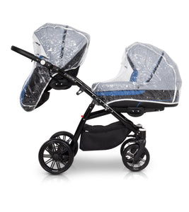 Twin-Baby-Pram-with-Carrycots-and-Pushchairs